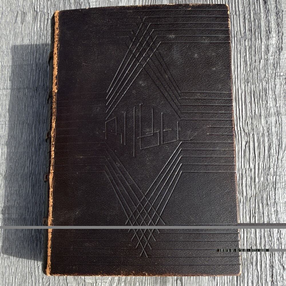 Biblej Antique Dutch Old Testament Bible Reprint Leather D. Bolle Rotterdam